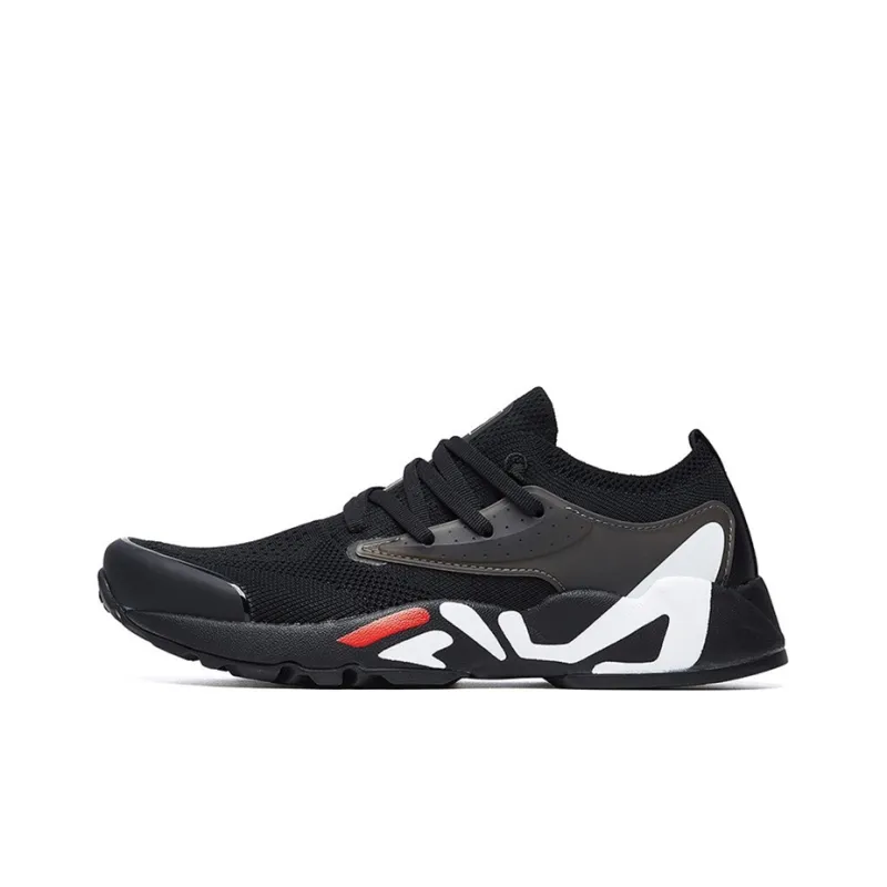 FILA Mind One 2.0 Low Black/White/Red Women's-0