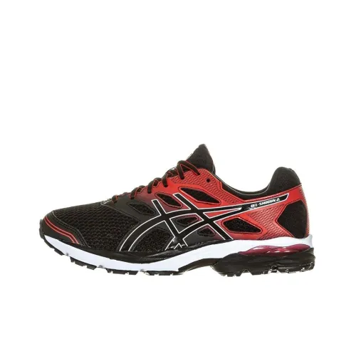 Asics Gel-Shogun 2 Running Shoes Men Low-Top Black/Orange