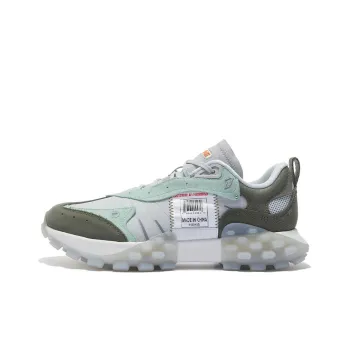 LiNing OVERLOAD Casual Shoes Women's Low Top Glacier Gray/Dark Olive Green