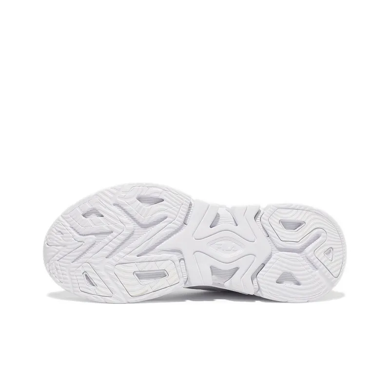 FILA Cushioning Anti Slip Wear Resistant Breathability Low Top Training Running Shoes Unisex White Korean Style-5