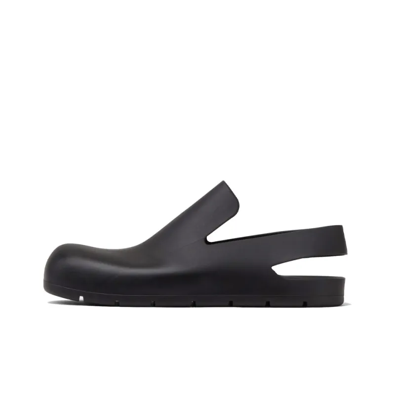 Bottega Veneta Rubber Slingback Puddle Shoe Black Women's-0