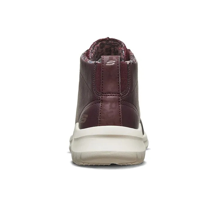 Skechers Ultra Flex 2.0 High Top Running Shoes Red Wine Women's-3