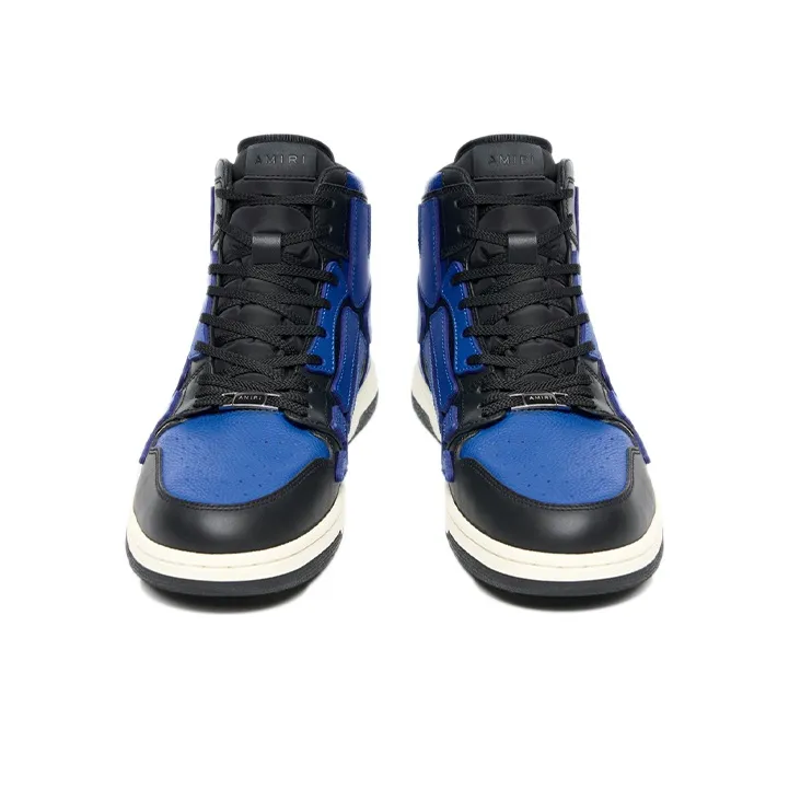 AMIRI Skel Panelled High Top Blue Black-2