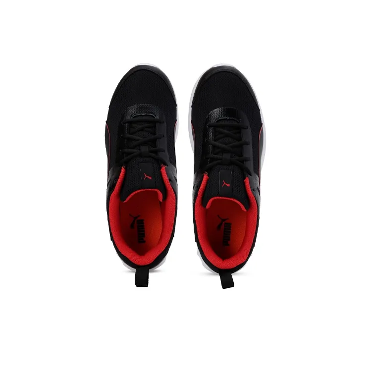 PUMA Gait Running Shoes Men Low-Top Black/Red-1