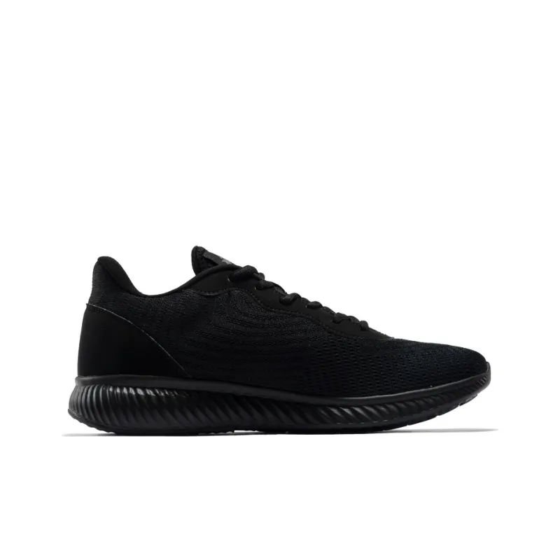 PEAK Non slip Wear resistant Shock Absorption Low Top Running Shoes Black-1
