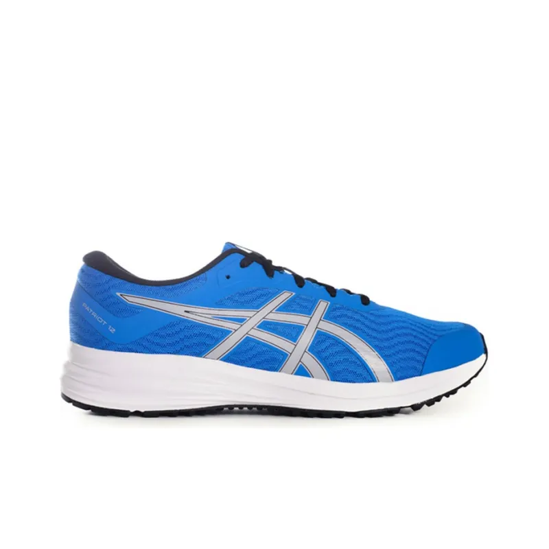 Asics Patriot Wear-Resistant Low-Top Running Shoes Men's Blue-1