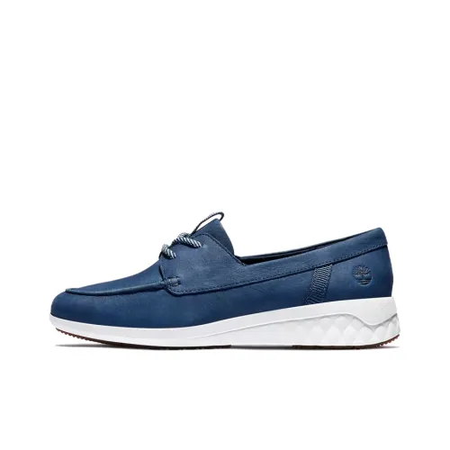 Timberland Bradstreet Running Shoes Women's Low Top Marine Blue/White