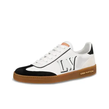 LOUIS VUITTON Lv Frontrow Sports Shoes Black/White Women's