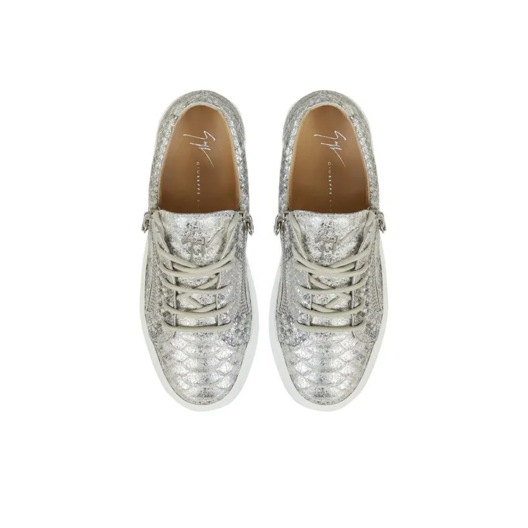 Giuseppe Zanotti Gail Python print Leather Sneakers Women's-3