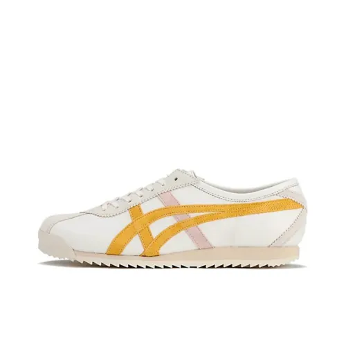 Onitsuka Tiger Limber 66 Prestige Running Shoes Women's Low-Top White/Yellow