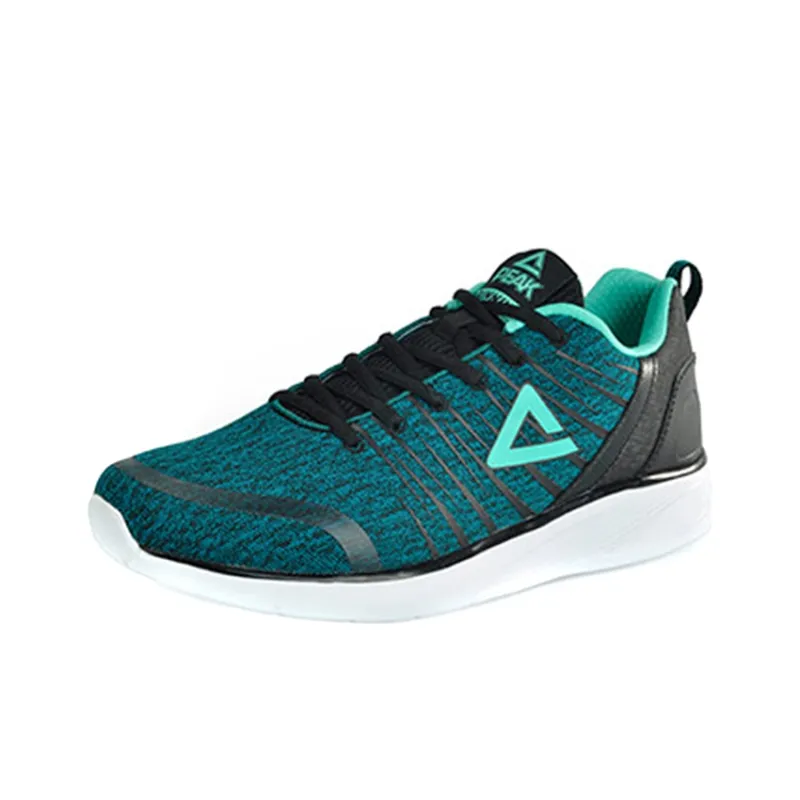 PEAK Breathable Low Top Running Shoes Men's Green-1