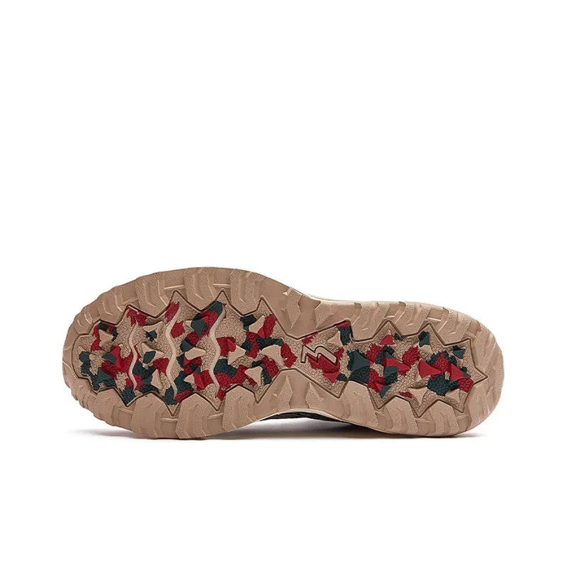 361° YUSHAN2 Yuan Chongshi Low Top Running Shoes Men's Wheat Brown-4