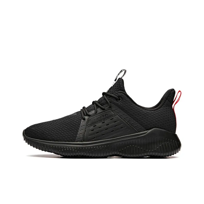 ANTA Running Shoes Women's Low Top Black-0