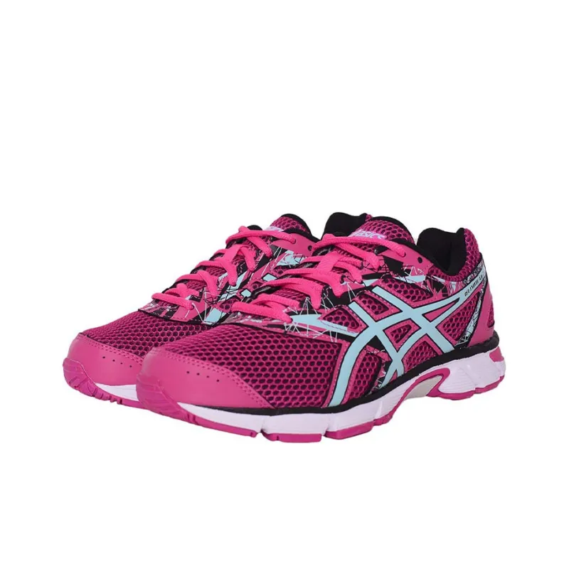 Asics Gel Excite Running Shoes Women's Low Top Pink/Blue-1