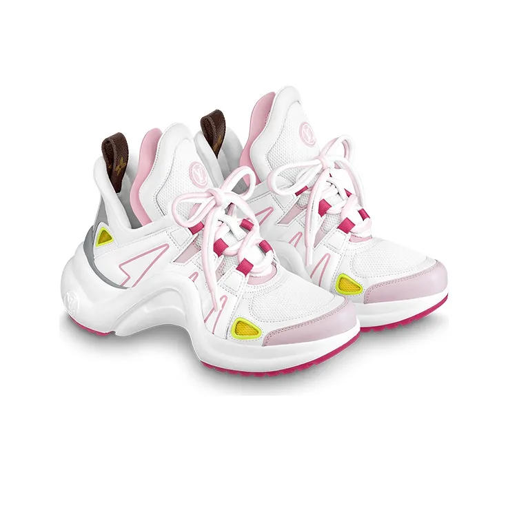 LOUIS VUITTON Archlight 1.0 Sneakers 'White Pink Red' Women's-2