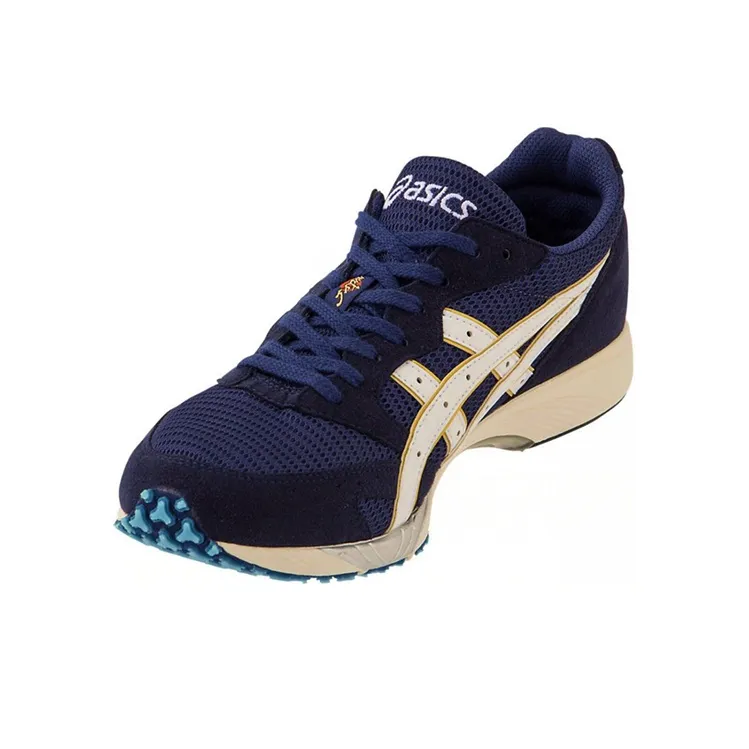 Asics Tarther Japan Breathable Low-Top Running Shoes Unisex Navy Blue-2