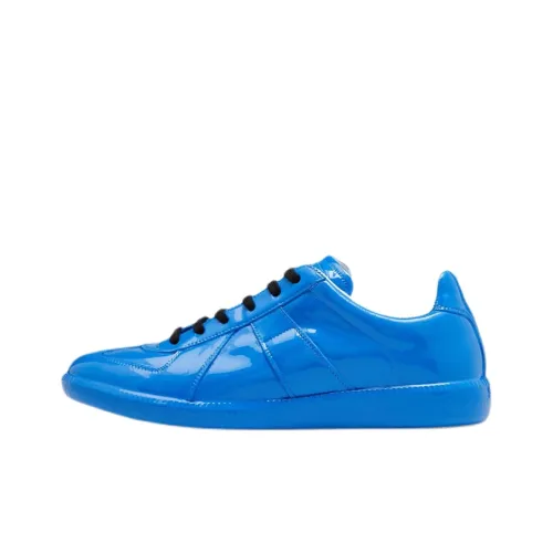 Maison Margiela Replica Skateboard Shoes Men Low-Top Blue