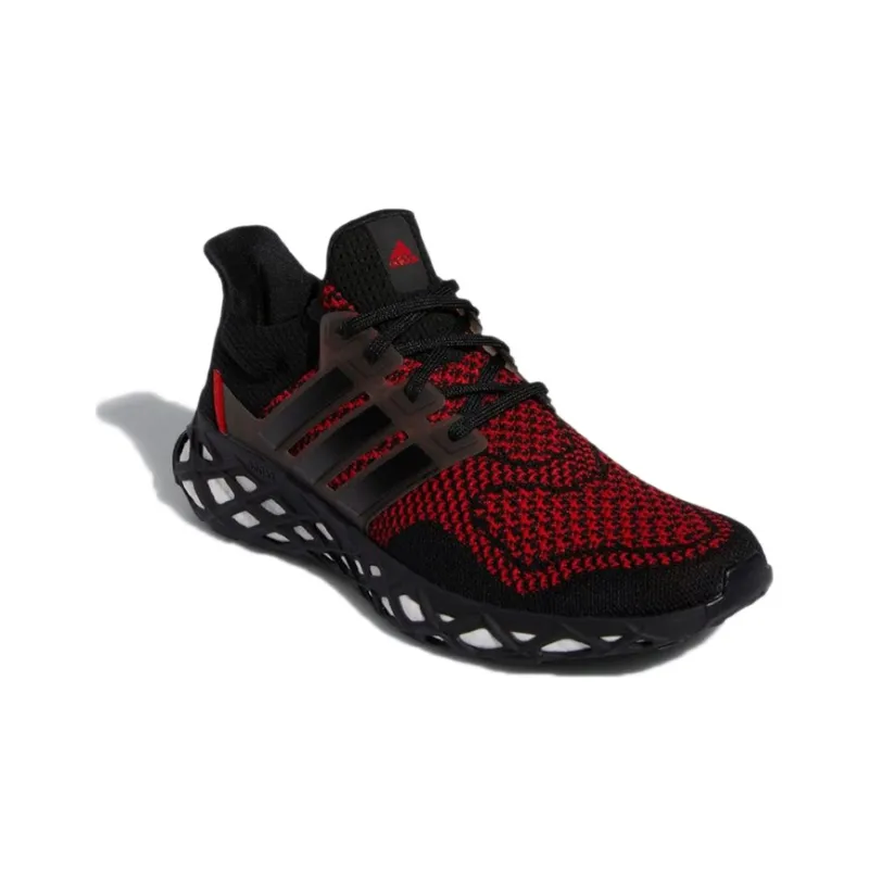 Adidas Ultra Boost Web Dna Core Black Vivid Red-2