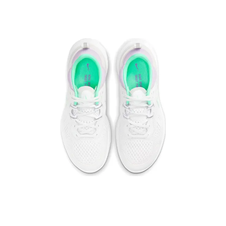 Nike React Miler 2 Platinum Tint Green Glow Women's-3