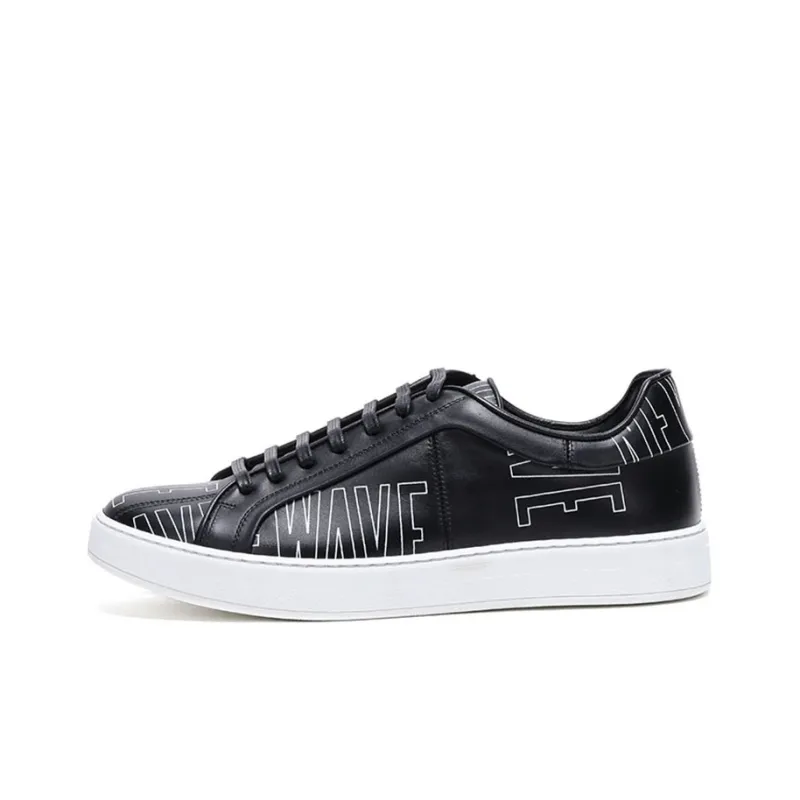 DIOR B23 Homme Low-Top Stylish Skateboarding Shoes Men's Black-0