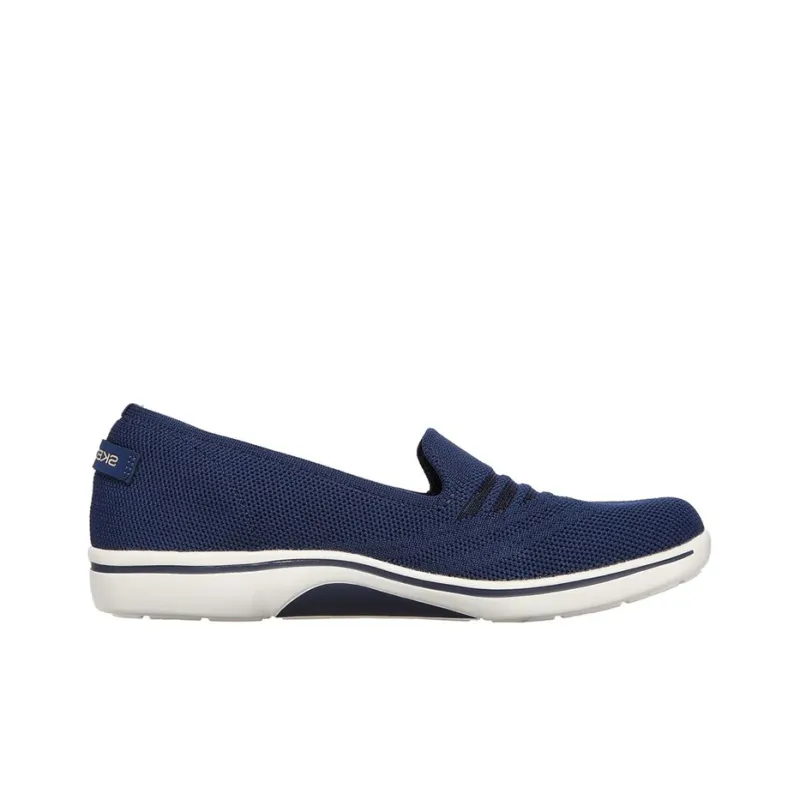 Skechers ARCH FIT UPLIFT Cushioning Anti-Slip Wear-Resistant Breathability Low-Top Casual Shoes Women's Marine Blue-1