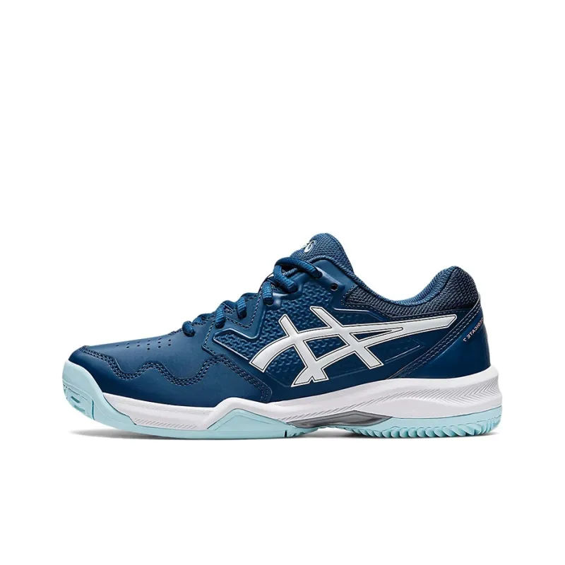 Asics Gel-Dedicate 7 Clay Anti-Slip Wear-Resistant Low-Top Tennis Shoes Women's Indigo-0