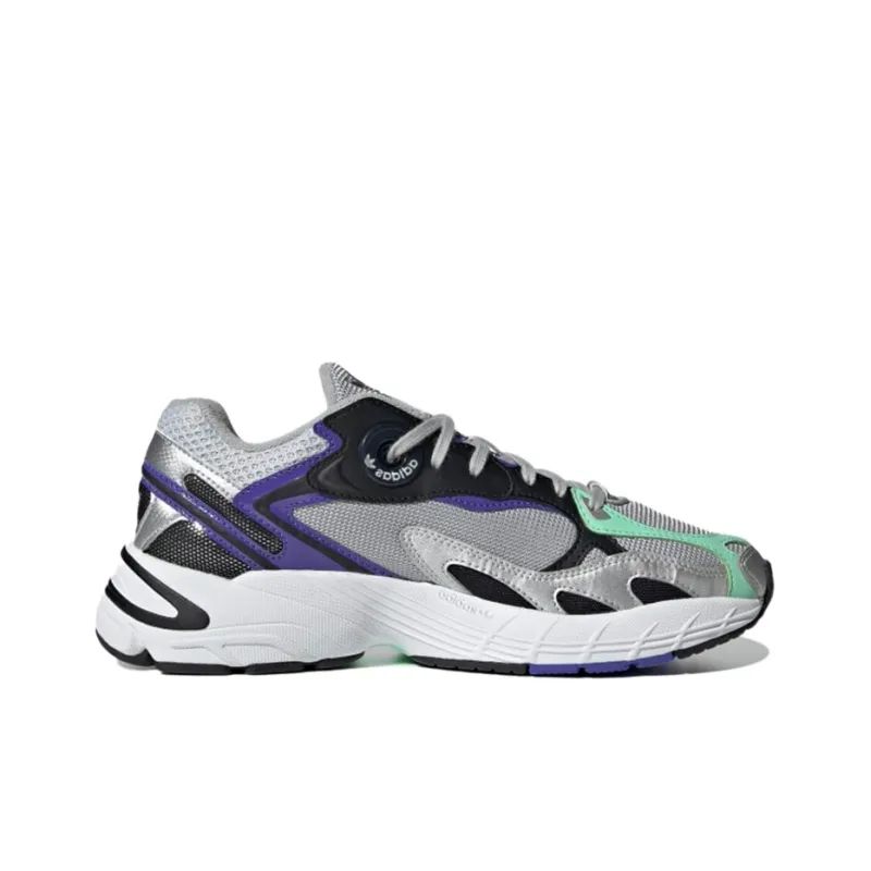 Adidas Originals Astir Silver Black Purple Aqua Women's-1
