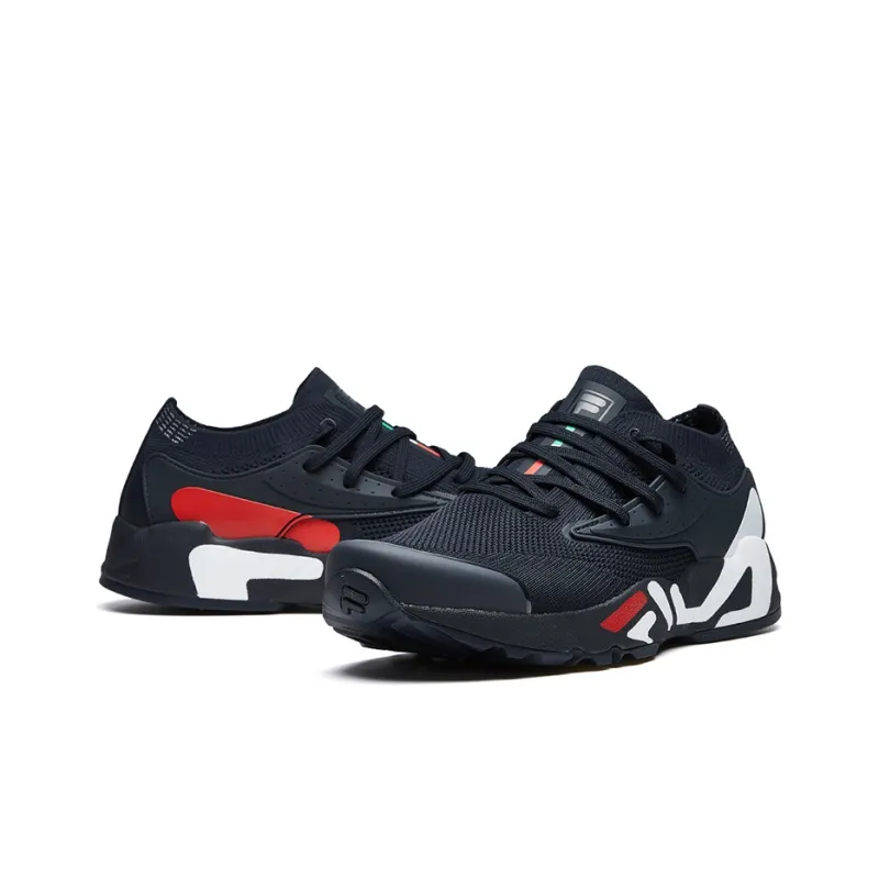 FILA Mind One Cushioned Anti-Slip Wear-Resistant Breathable Lightweight Low-Top Casual Running Shoes Men's Legend Blue-2