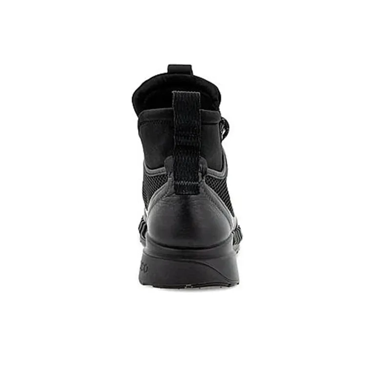 Ecco Zipflex Casual Shoes Women's High Top Black-6