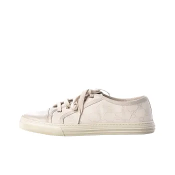 GUCCI Women's Gg Low 'Cotton Washed White' Women's