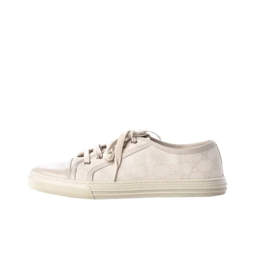 GUCCI Women's GG Low 'Cotton Washed - White'