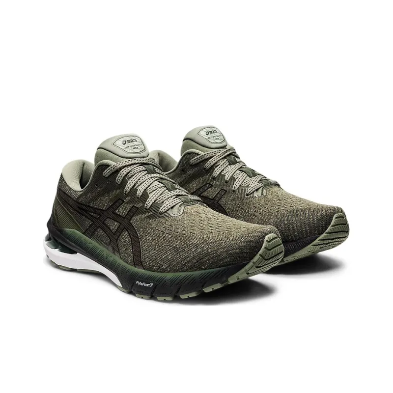 Asics GT 2000 10 Lichen Green Black-2