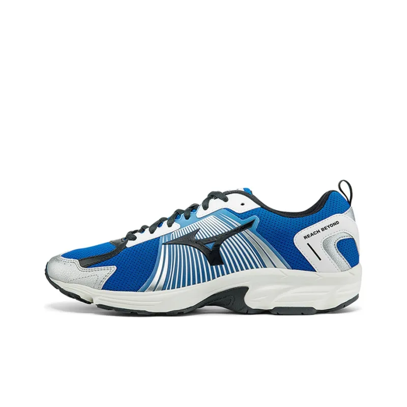 Mizuno Running Shoes Men Low Top Blue/White-0