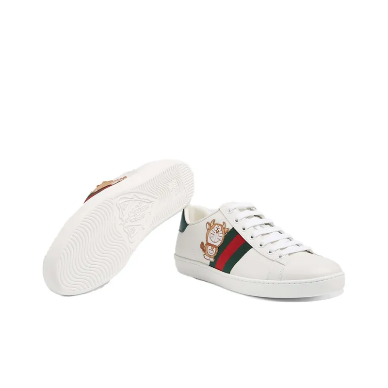 GUCCI Doraemon X GUCCI Women's Ace 'Ivory Devil Patch' Women's-6