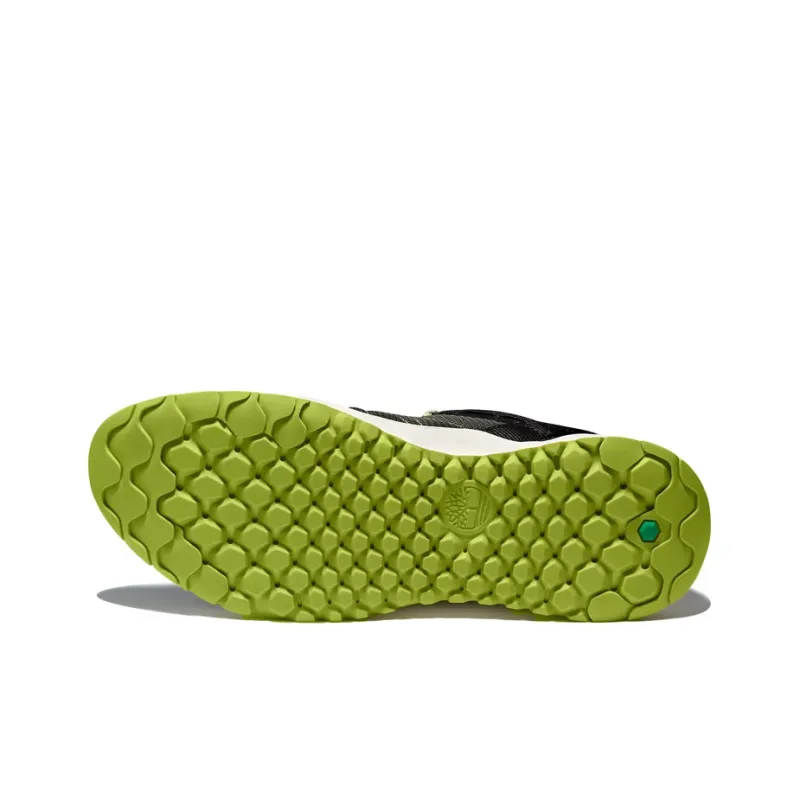 Timberland Solar Wave Cushioned Anti Slip And Wear Resistant Lightweight Low Top Casual Running Shoes Men's Black Green-5