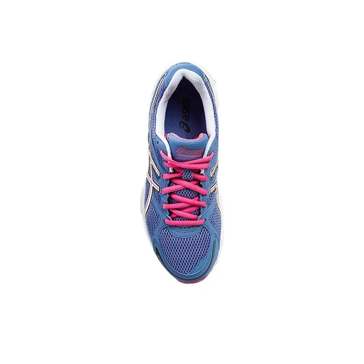 Asics Gel-Pursuit Wear-Resistant Low-Top Running Shoes Women's Blue Pink-2