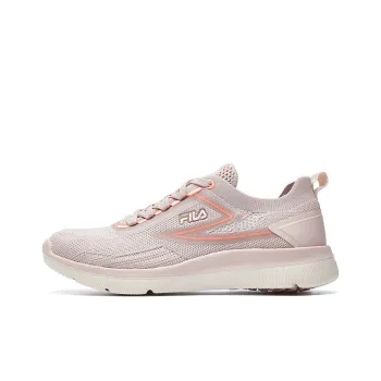 FILA Athletics Cushioning Anti-Slip Wear-Resistant Breathability Low-Top Running Shoes Women's Smoke Rose