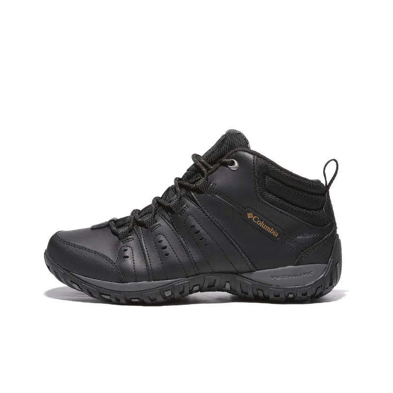 Columbia Hiking / Trekking Shoes Men Mid Top Black-0