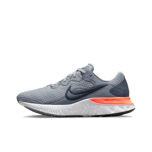 Nike Renew Run 2 Running Shoes Men Low-Top Gray/White/Orange