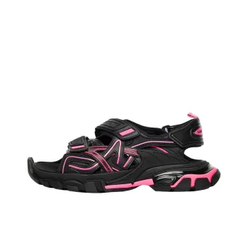 Balenciaga Track Sandal Black Pink Women's