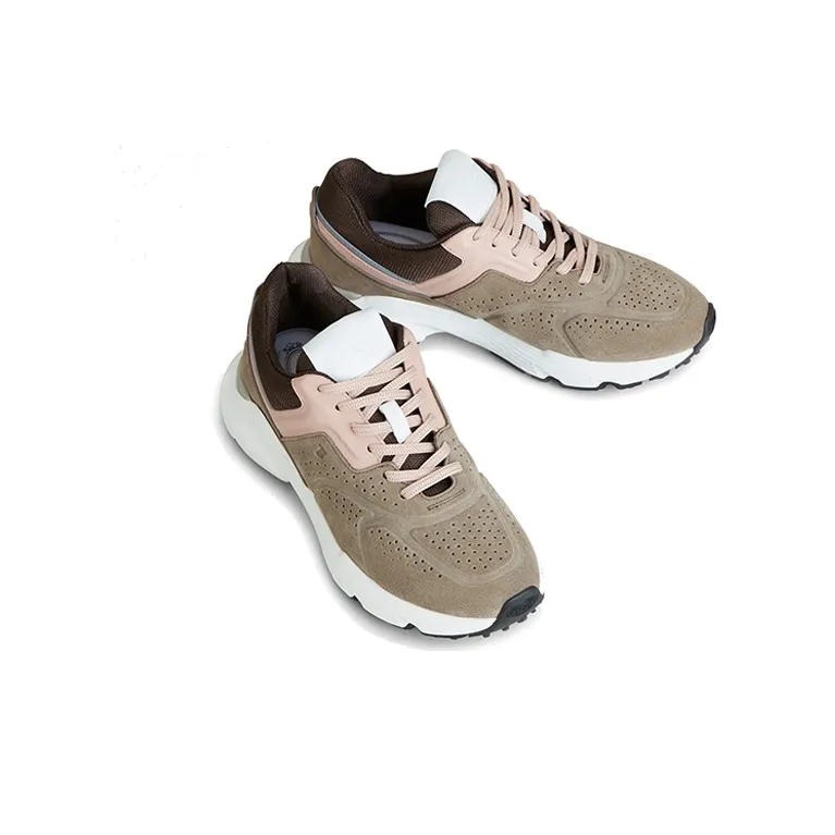 TOD'S Casual Shoes Women's Low Top Yellow/Pink/Brown-1