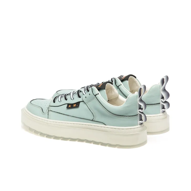 Anthony Miles Skateboard Shoes Men Low Top Sky Blue-2