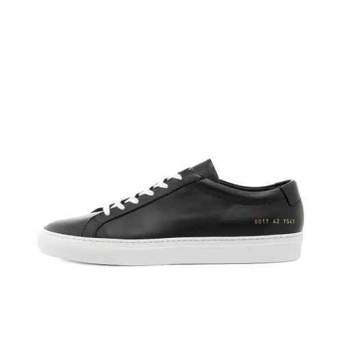 COMMON PROJECTS Skateboard Shoes Women's Low-Top Black