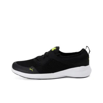 PUMA Pronto IDP Lightweight And Breathable Low-Top Running Shoes Men's Black White