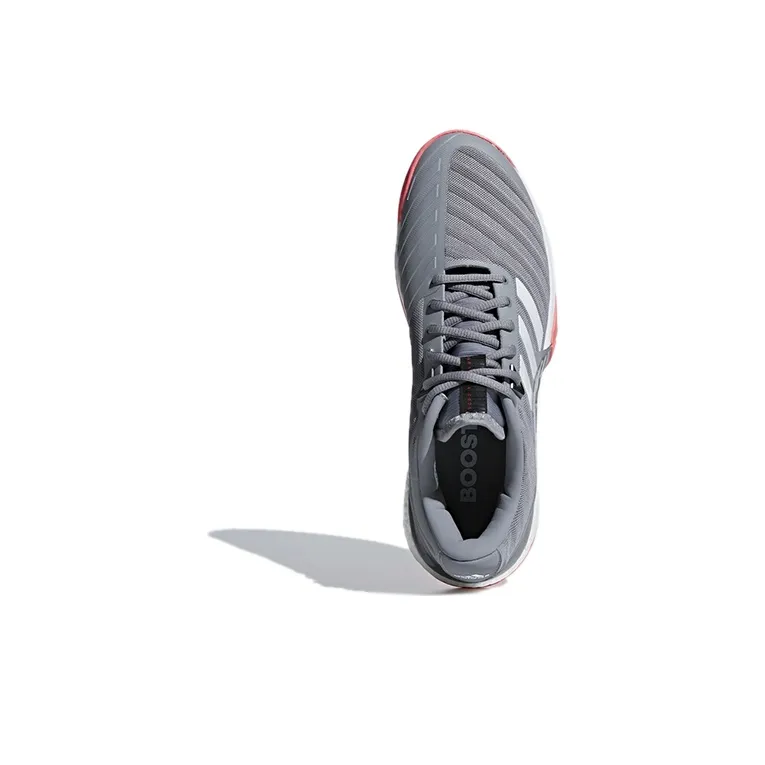 Adidas Barricade 2018 Boost 'Gray White'-4