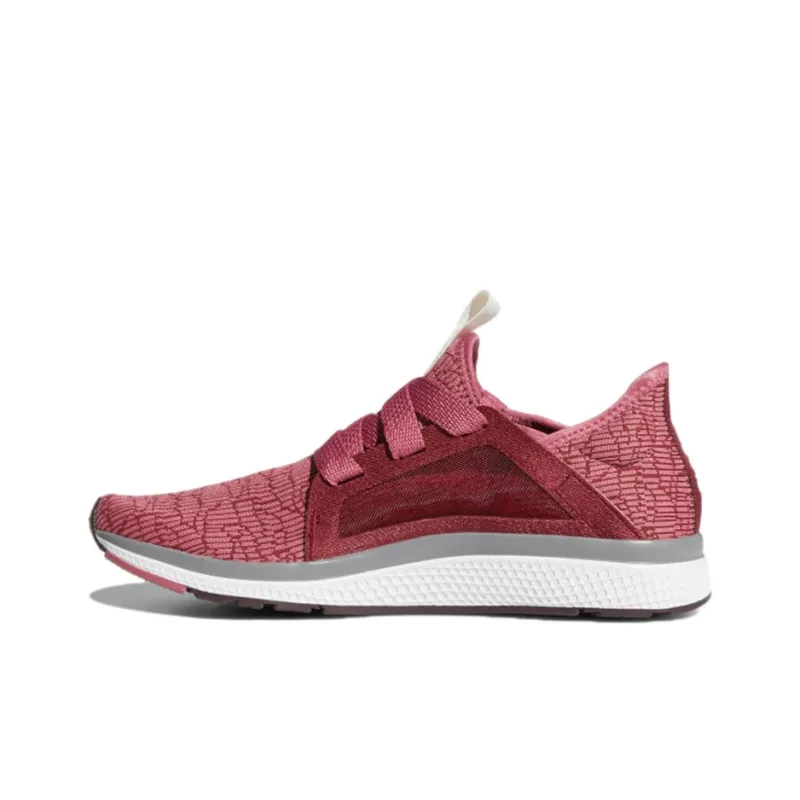 Adidas Edge Lu Slip-Resistant Low-Top Running Shoes Women's Pink-0