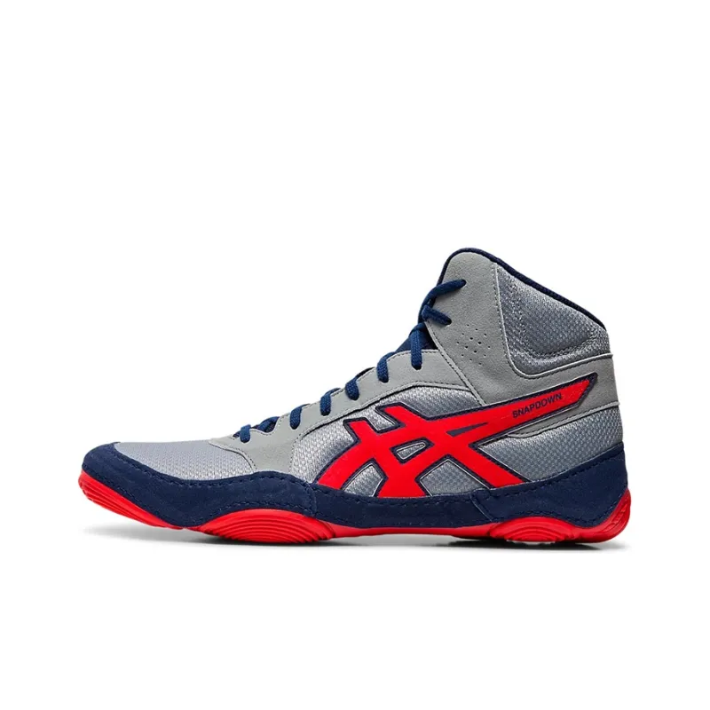 Asics Women's Snapdown 2 'Stone Grey Classic Red'-0