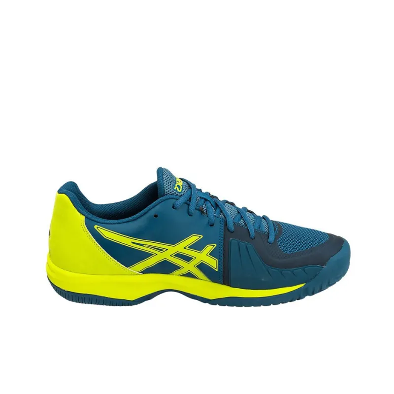 Asics Gel-Court Speed Running Shoes Men Low-Top Blue/Yellow-1