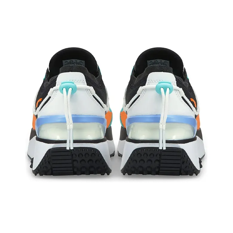 PUMA Cruise Rider Trainer Lace Low-Top Running Shoes Women's White Blue Yellow-3