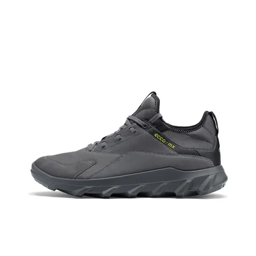 Ecco Mx Casual Shoes Men Low-Top Gray